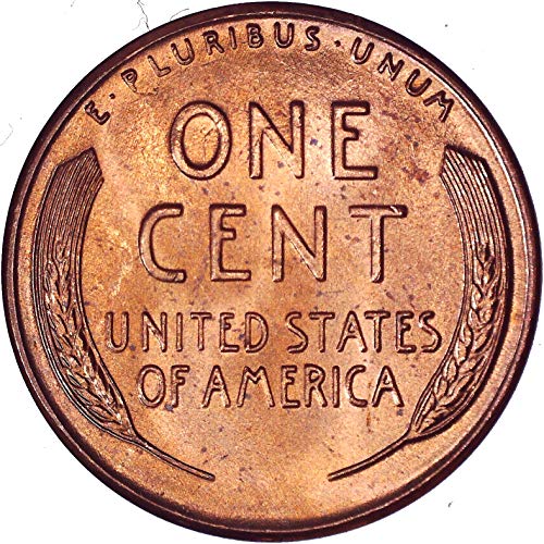 1958 Линкълн Пшеничен Цент 1C Приблизително В Формата на