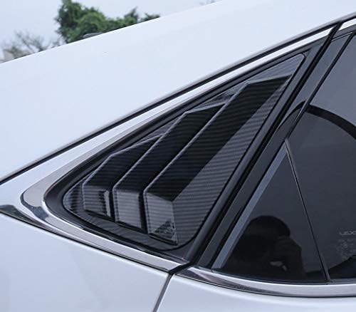 Eppar Нова Декоративна капачка на задното стъкло, съвместима с Lexus NX NX200t NX300h 2014-2018 (въглеродни влакна вид)