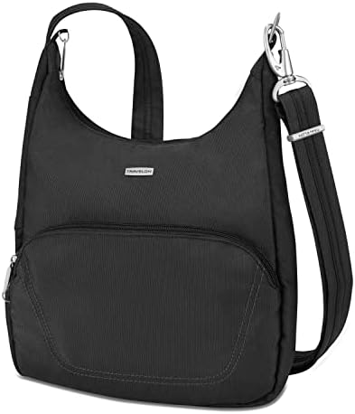 Класически анти-кражба на чанта-месинджър Travelon Essential (един размер, с V-Образна ИВИЦА)