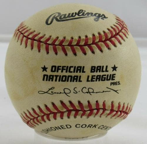 Лари Кристенсон Подписа Автограф Rawlings Baseball B111 - Бейзболни Топки С Автографи