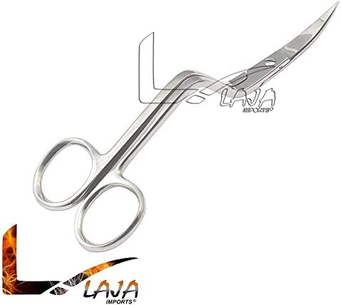 LAJA Внася 6-Инчов Острие Ножица с Аппликацией от Неръждаема Стомана във формата на Птицечовка с Разселените дръжка Зам.