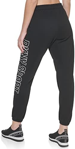 Спортни панталони за джогинг с логото DKNY За жени с Висока Талия
