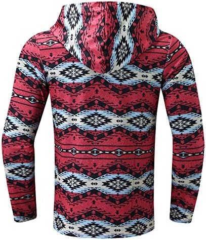XIAXOGOOL Ацтекские Блузи За Мъже В Западен Стил, по-Големи Размери, Модерен Hoody С Дълъг Ръкав, Пуловер С Етнически