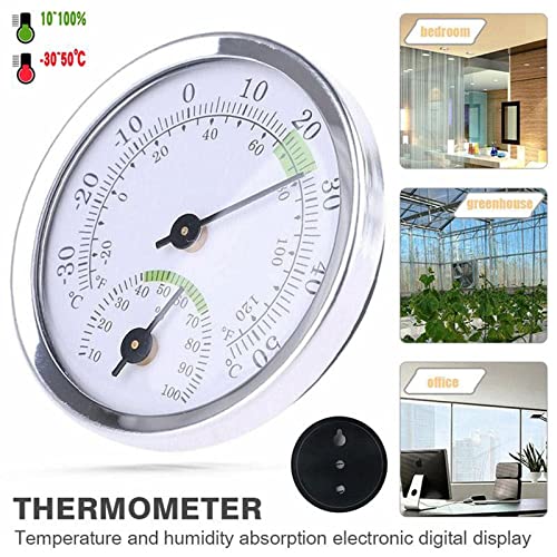 Механичен Термогигрометр Механична индукция на Температурата и липсата на необходимост за измерване на влажност на батерията
