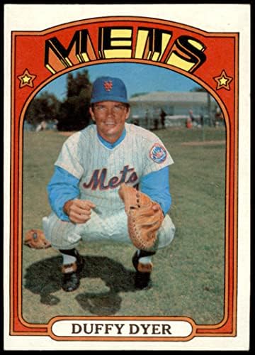 1972 Topps # 127 Дъфи Дайър Ню Йорк Метс (Бейзболна картичка) БИВШ Метс