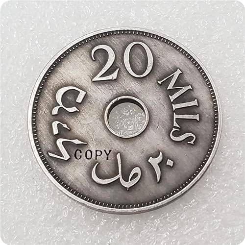 1933,1934,1940,1941 Британска Палестина (Израел) и Копирни монети със стойност 20 Милиона.
