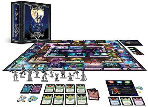 USAOPOLY Настолна соревновательная играта Kingdom Hearts Talisman | се Основава на игра Talisman Magical Quest | Официален