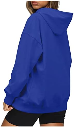 NOKMOPO/ Дълги Блузи за жени, Дамски Моден Свободен ден за ден Топ в стил мозайка, с Наклон и Дълъг Ръкав за Всеки Ден