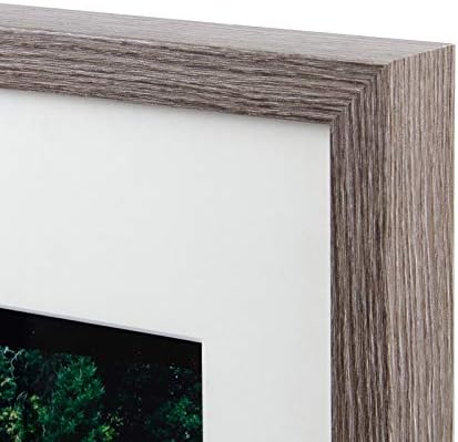 Рамка за снимки 12x16 с подложка за снимки 8x12 - В страната стил-Рустик - Широко формовъчни от стъкло с висока разделителна