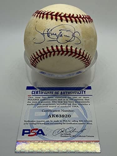 Джефри Хэммондс Ориолз Редс Подписа Автограф Официален представител на OMLB Baseball PSA DNA * 0 - Бейзболни топки с