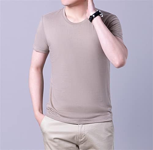 JEShifangjiusu/ Мъжка Тениска с къс ръкав, Обикновен Пуловер с кръгло деколте, Блуза-Участък, Модерни Ежедневни Панталони