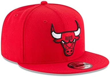 Бейзболна шапка на NBA Chicago Bulls Мъжки 9Fifty Team Color Basic възстановяване на предишното положение, Един размер,