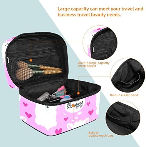 Косметичка-Органайзер за пътуване yoyoAmoy, Водоустойчива Чанта За съхранение на козметични консумативи с дръжка, Голяма