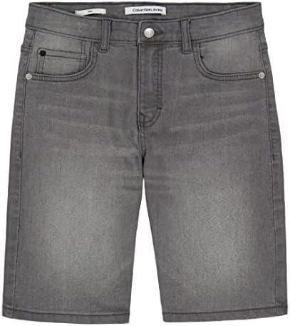 Дънкови къси панталонки Calvin Klein Бойс с 5 джоба