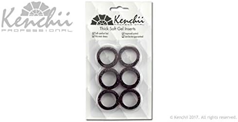Ножици Kenchii Grooming Spider за дясната ръка - Изберете прави, извити, потоньше или комплект - пакет 6 вложки за пръстите