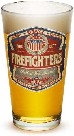Erazor Bits Firefighter Пожарникар - Класическа кръчма издател - Класически Бирена Пинтовые чаши премиум-клас на 16 грама