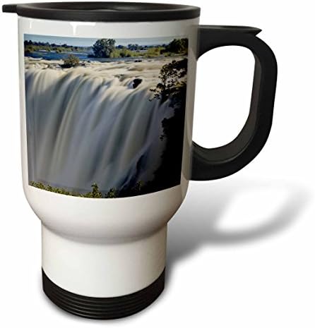 3. Водопад Виктория на река Замбези, Замбия и Зимбабве-Чаша за пътуване Том Норринга Af51 Tno0000, 14 грама, Неръждаема